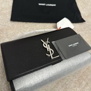 Saint Laurent YSL Kate Medium Grain Leather Bag